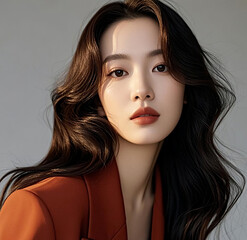 Portrait of a woman.