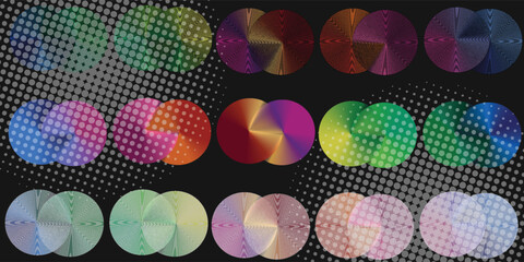 Abstract Geometric Linear background design collection. Bauhaus modern design, printable posters, banners, template concept design. Vector illustrations.