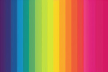 Obraz premium Vertical Rainbow Color Spectrum Gradient Stripes