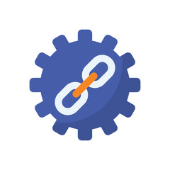 Link Building vector icon