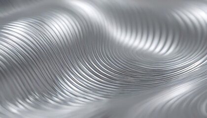 Obraz premium abstract silver metallic rippled floral pattern geometric curved background,multi-colored background, backgrounds, futuristic, no people, photography, color image, design element, abstract, design,246