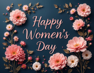  women's day greeting card