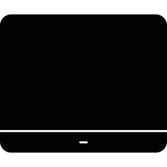 Simple vector icon tablet