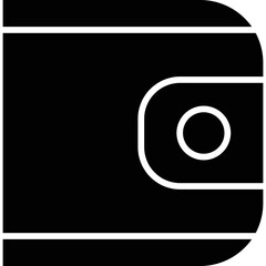 Simple vector icon wallet