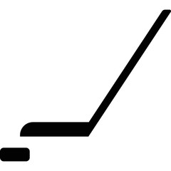 Simple vector icon hockey stick
