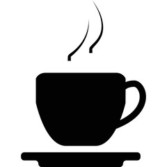 Simple vector icon tea cup