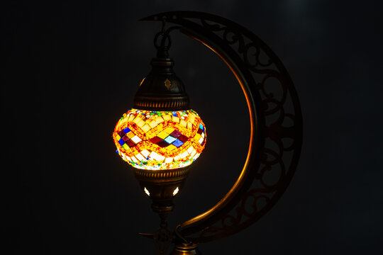Turkish Design Ramadan Lantern Photo, Uskudar Istanbul, Turkiye (Turkey)