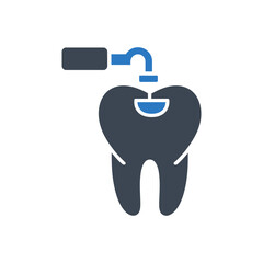 Dental Treatment Process Icon