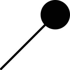 Simple vector icon mushroom