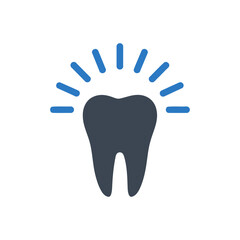 Obraz premium Radiant Tooth Icon