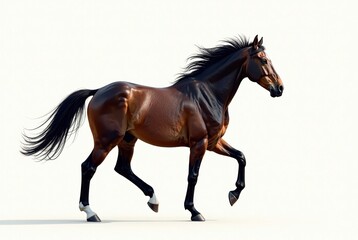 Fototapeta premium Horse Walk Cycle Animation Sprite Sheet - Dynamic Motion