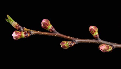 Spring Awakening Blossoming Apricot Tree Brunch
