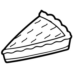 Simple Pie Cutting Tool Vector