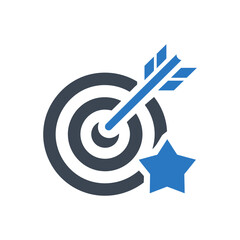 Arrow Target Success Icon