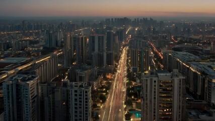 Fototapeta premium city at night