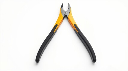 Obraz premium Yellow and Black Pliers - High-Quality Studio Shot