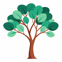 Obraz premium tree with green leaves