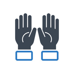 Obraz premium Work Gloves Icon