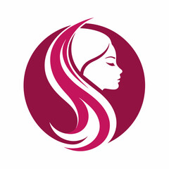 woman with illustration