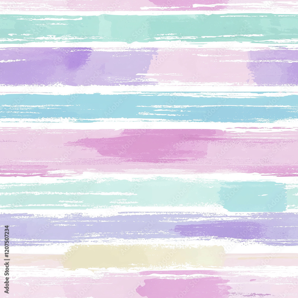 Poster washi tape soft pastel stripes in varying colors create a gentle, abstract pattern, perfect for back