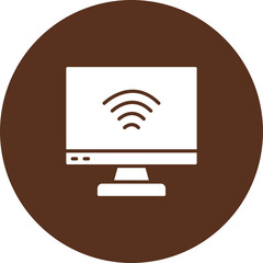 Internet Connection Vector Icon Design