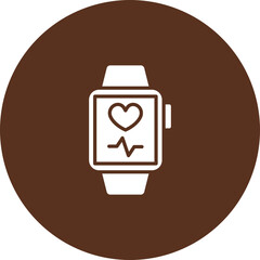 Fitness App Vector Icon Design