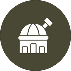 Observatory Vector Icon Design