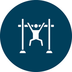 Pull Ups Vector Icon Design