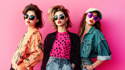 Fashion girls 90s style.