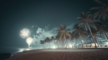 A Tropical Fireworks Extravaganza