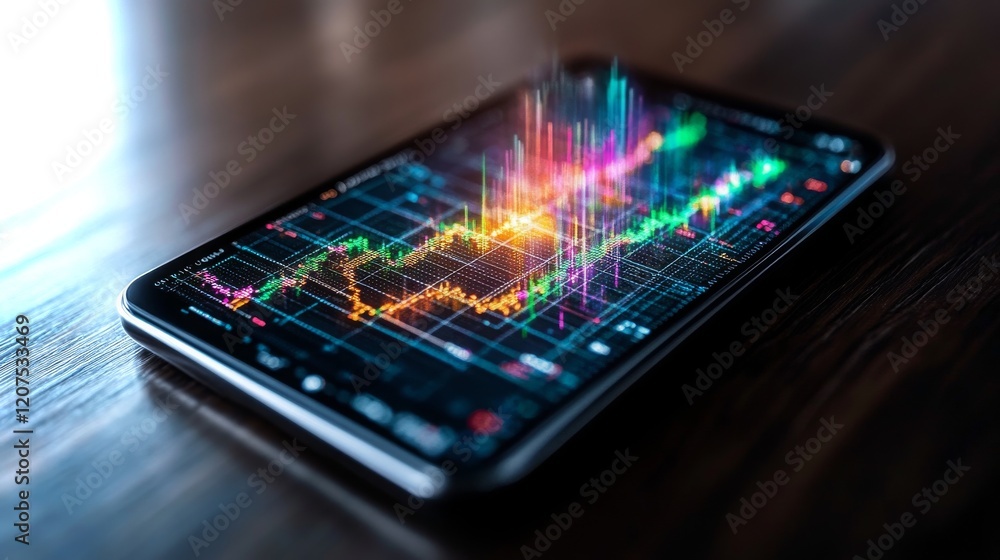 Aufkleber sleek crypto wallet showcasing tax integration with advanced analytics on a smartphone display