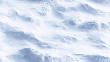 Obraz premium Fresh Snow Texture with Footprints Under Bright Daylight