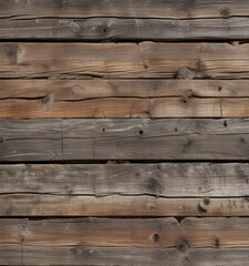 Naklejka premium Close-up of weathered barn wood with worn texture and rough edges, background, rough edges, barn wood