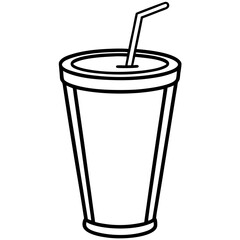 Smoothie Glass Vector Art