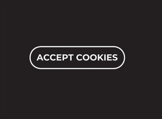 Accept cookies , clock, button, Application, Button, Background, vector, banner template, website, design,
