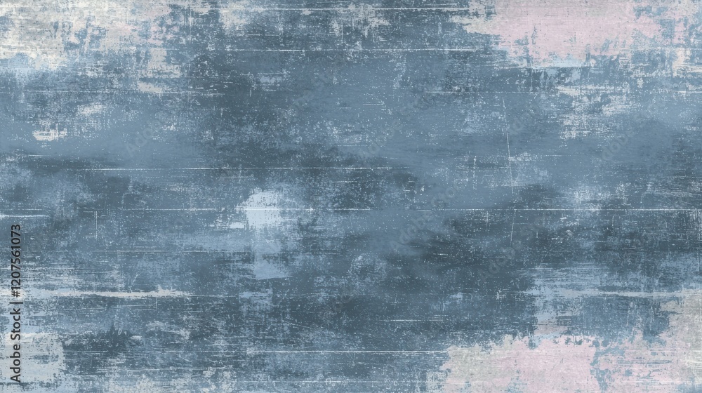 Poster textured background with rough matte finish in shades of blue and gray, creating moody and artistic 