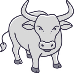 Professional Cow Logo for Dairy Product Promotion