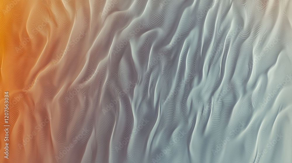 Poster colorful abstract background with flowing waves and smooth textures, blending warm and cool tones. t