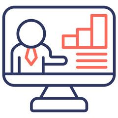 Online Learning Icon