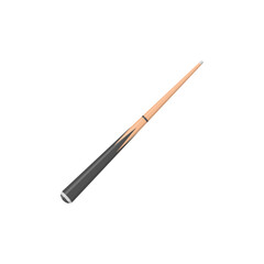 Snooker Stick,  Sport Equipment Vector Illustration Isolated