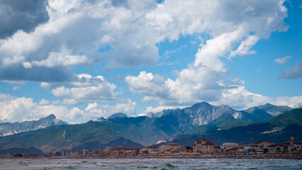  Viareggio, nestled between the Tyrrhenian Sea and the apuan Alps of Italy