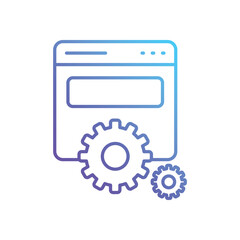 Homepage Optimization vector icon