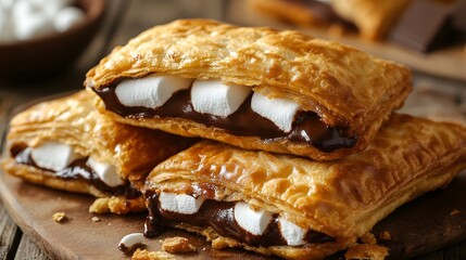 Fried S'mores Pockets