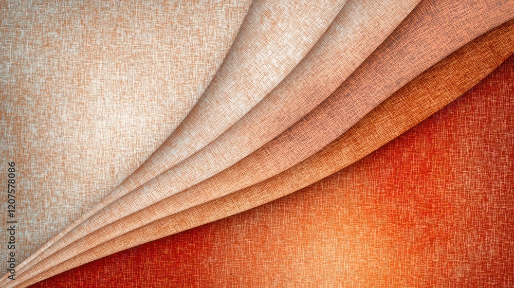 Poster soft fabric background texture resembling velvet with warm tones. layered design creates sense of de