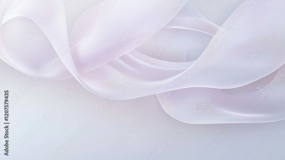 Poster soft pastel background texture with gentle swirls creates calming atmosphere. delicate layers of tra