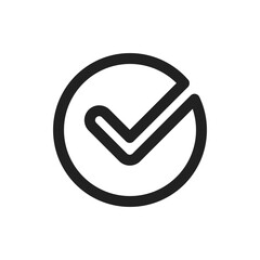 A checkmark icon is a widely recognized symbol of approval and is particularly suited for projects that require a clean, modern look, enhancing both the visual appeal and overall effectiveness