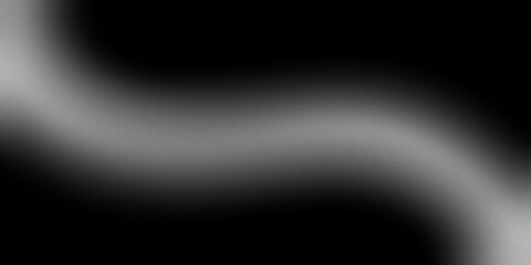 white abstract grainy swirl on black background