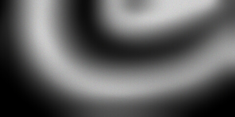 white, abstract, grainy, rings on black background 