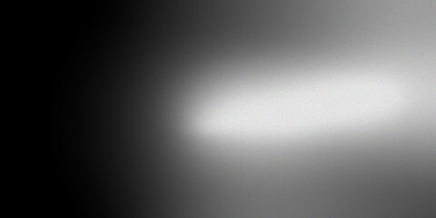 white abstract, grainy, glow on black background
