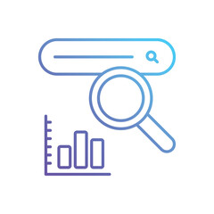 Keyword Search vector icon